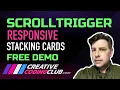 DEMO ScrollTrigger Stacking Cards Responsive