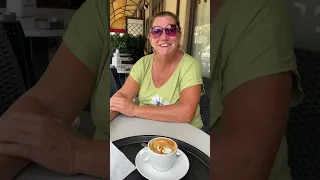 Breakfast in the town. ❤️ 🇮🇹