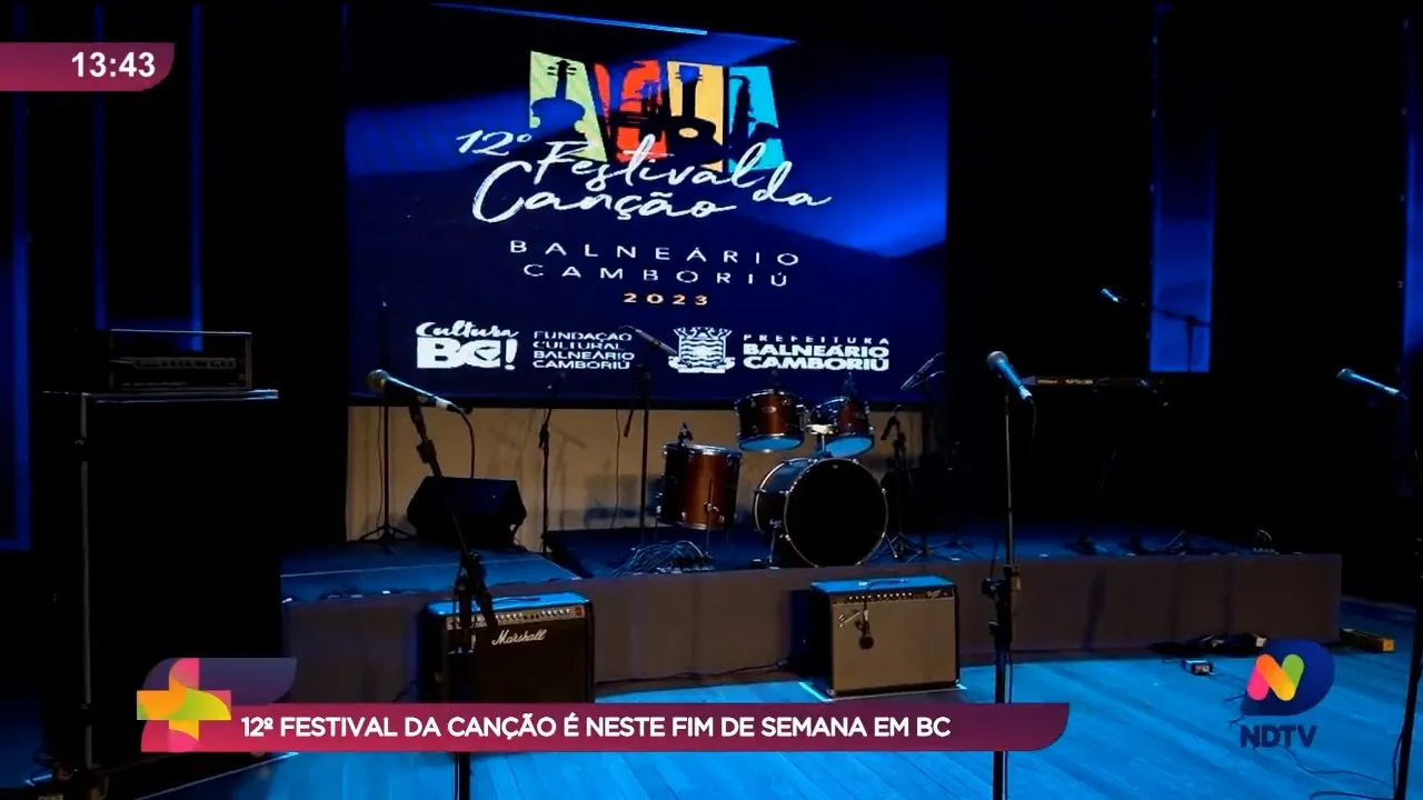 12º Festival da Canção de Balneário Camboriú é neste fim de semana