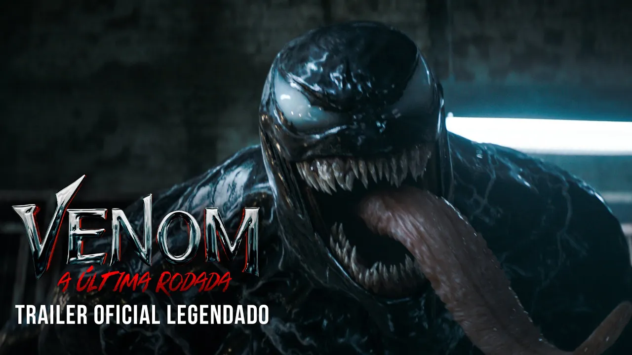 Venom 3 ganha trailer com perseguição e "família" de simbionte