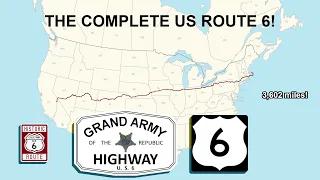 The Complete US Route 6 Road Trip