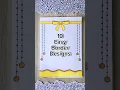 10 Easy front page design for school projects and idea note journals Aesthetic Girl