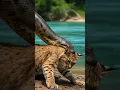 Download Lagu Anaconda Fang Surprises Wild Bobcat! Animal Attack Discovery Danger Zoo #Boa #snake #tiger #lion