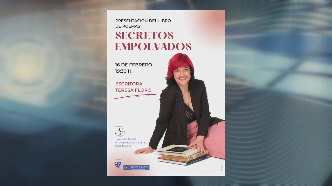 Teresa Floro presentará “Secretos empolvados” en Villa Matildehttps://youtu.be/Caa3Kjcz7IQ
