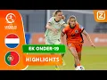 Download Lagu LEEUWINNEN KNOKKEN VOOR EEN PLEK IN DE HALVE FINALE!🦁🤩 | Nederland vs Portugal | EK Vrouwen Onder-19