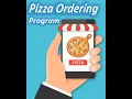 How to make pizza ordering program in Python