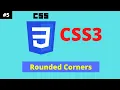 Css3 Rounded Corner Tutorial In Hindi Part 5 CSS3 border radius in hindi programmer shakil