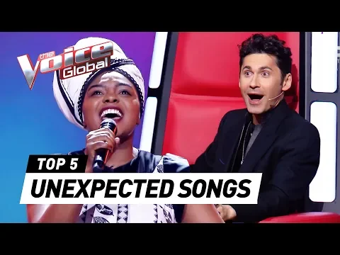 Download MP3 The Voice coaches SHOCKED after hearing unexpected songs
