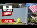 DIY Vinyl Fence Installation Step-by-Step Guide