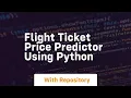 flight ticket price predictor using python