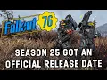 The Date For Season 25 In Fallout Just Got Announced