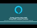 Create custom Alexa skill using AWS Lambda function Promo Tutorials Team