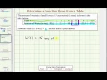 Ex Find a Function Input From a Table 09x-55