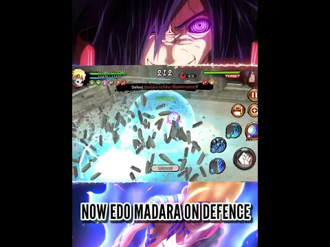 Boruto (Karma) Vs Edo Madara | Attack and defence showcase Nxb Nv 🔥