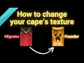 Download Lagu How to get any custom cape in Minecraft