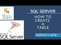 How to create a table insert new rows into table in Tamil SQL tutorial for beginners