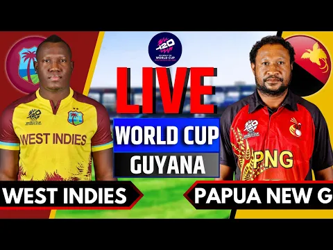 Download MP3 West Indies vs Papua New Guinea Live | Live Score & Commentary | PNG vs WI Live | T20 World Cup 2024