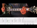 Sum 41- War Cover (Guitar Tabs On Screen)