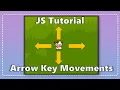 JavaScript Tutorial - Move an Image using the Arrow Keys in HTML Canvas