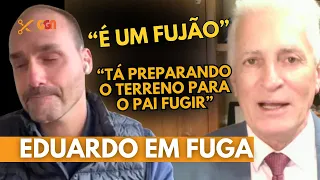 FUGA DE EDUARDO: "ALÉM DA FALTA DE CORAGEM, TEM DOIS OUTROS MOTIVOS..." | ROGÉRIO CORREIA