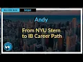From NYU Stern to IB Career Path Episode Highlights 146