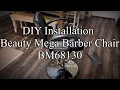 68130 Barber Chair Installation Watch me put together my Barber Chair Part 2