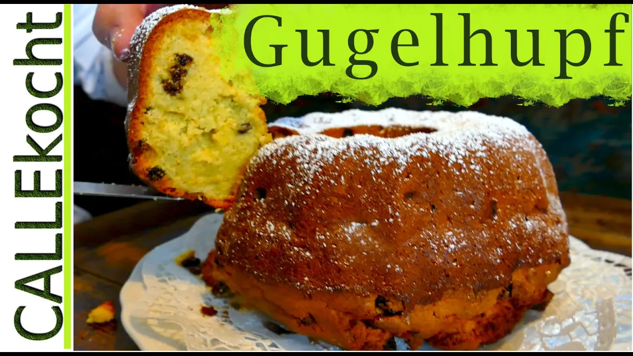 Der Elsässer Kougelhopf oder Gougelhouf wird bei unseren französischen Nachbarn zum Nachmittagskaffe. 