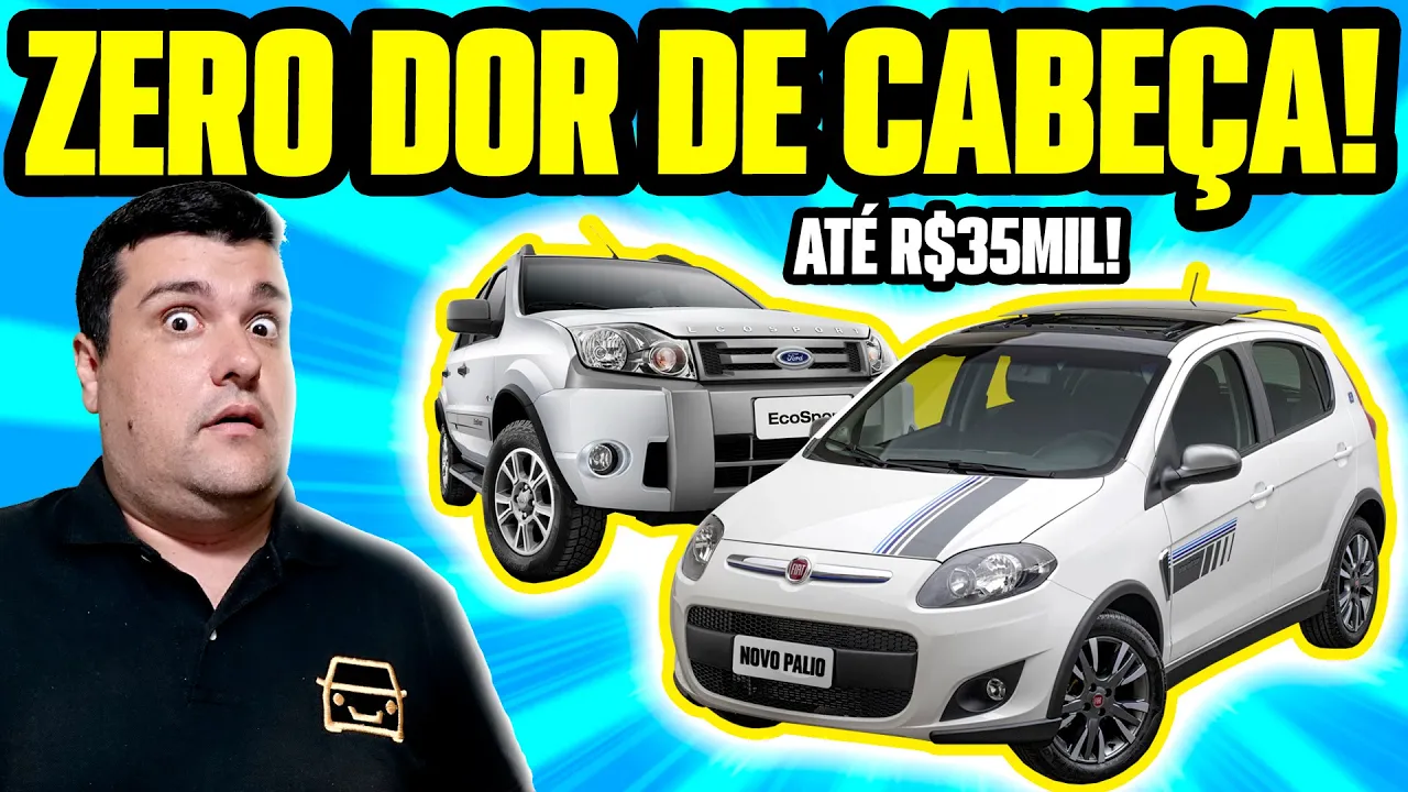 MELHORES NEGÓCIOS! CARROS BONS e BARATOS ATÉ 35MIL REAIS!
