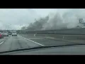 Fire breaks out under I-85 in Atlanta