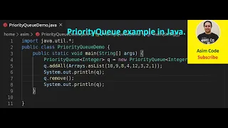 PriorityQueue Example in Java