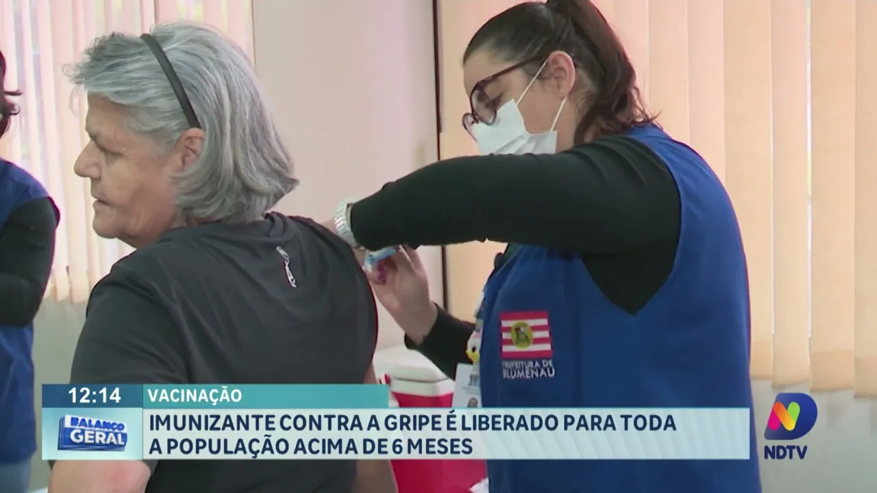 Vacina contra gripe é liberada para toda a população acima de 6 meses