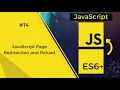 JavaScript - ES6 Page Redirection