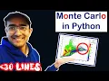 MONTE Carlo Simulation in Python for Option Pricing NEW