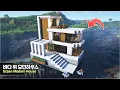 Download Lagu ⛏️ Minecraft :: How to build an Ocean Modern House 🏡 [마인크래프트 바다 위 모던하우스 만들기 건축강좌]