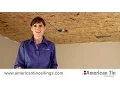 Installing Nail Up Tin Ceiling Tiles