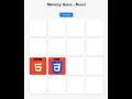 React Task 9 - Memory Game