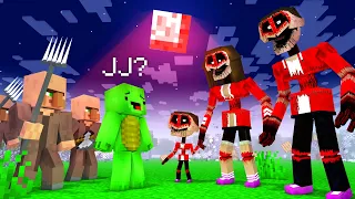 MAIZEN : JJ Family Morph into MIMICS - Minecraft Animation