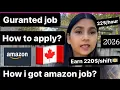 Amazon Jobs in Canada 2026 Hiring Now No Experience Apply Online