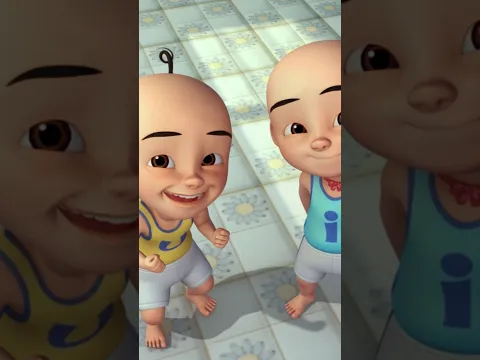 Alaa, tak dapatlah Upin dan Ipin nak pakai kasut baru untuk larian nanti... 🥹👟 #UpinIpin #LesCopaque