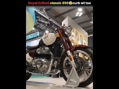 Royal Enfield Classic curbs wt too🥶|VR Explainer|#shorts #automobile