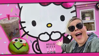 Las Vegas Turns Up The Cute With Hello Kitty Cafe Great Stops On Vegas Strip