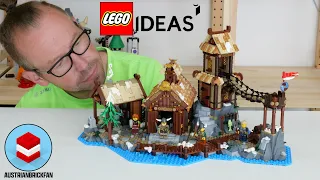 LEGO Ideas 21343 Viking Village Speed Build Review