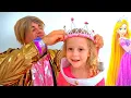 Lagu Nastya turns into a princess