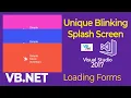 VB Net Tutorial - How to Program a Unique Loading Splash Screen Free Source Code