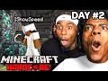 MINECRAFT HARDCORE ALL BOSSES DAY 2 ft KaiCenat