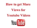 Download Lagu How to get more views on youtube