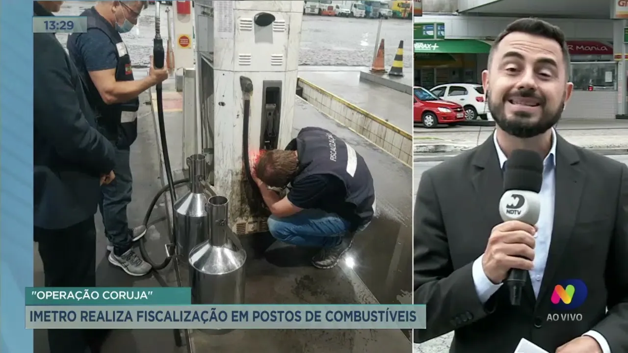 'Operação coruja' Imetro realiza fiscalização em postos de combustíveis