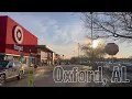 Sunday Sunset Shopping 4K POV Drive in Oxford Alabama