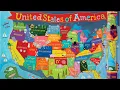 Capital Quest Map Puzzle of the USA