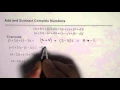 Add and Subtract Complex Numbers